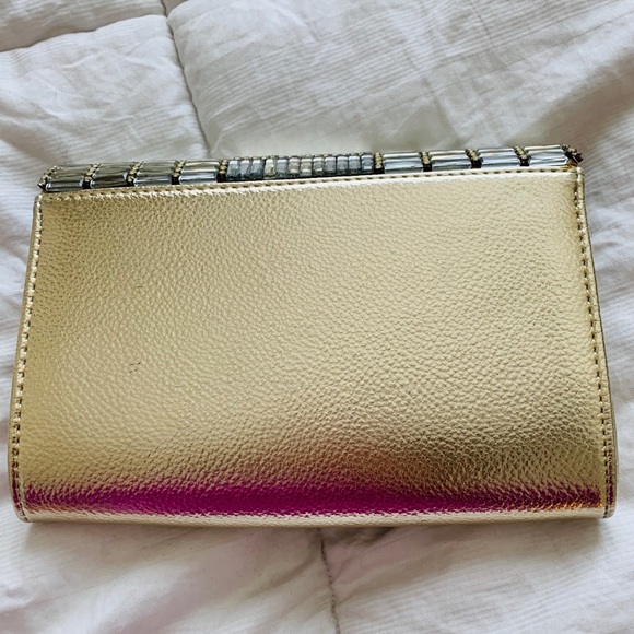 Starlet gold evening clutch - Picture 3 of 3